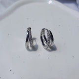 Glint Dual Ring Huggies Piercing