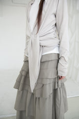 wrap tie cardigan(3colors)