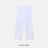LMN オールデーツータックコットンワイドパンツ (3 colors)