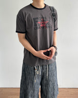 リーグプリントリンガー半袖Tシャツ