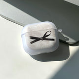 Lace Black Core AirPods Case_matt