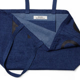 Big tote bag - Blue denim
