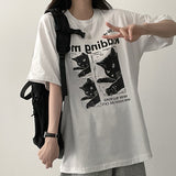 ブリングキャットボクシーフィットショートスリーブTシャツ