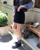 Work Corduroy Pocket Skort Pants