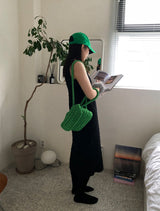 chunky backpack (green)