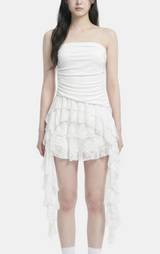 Auri Ruffle Tube Top