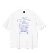 26SS★ DTPリボンクジラ半袖Tシャツ