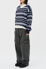 Tora Open Striped Knit (3color)