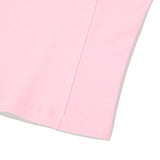 COLLECTION METAL POINT RIBBED T-SHIRT [PINK]