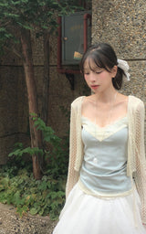 [♡MADE♡] 98 bebe lace sleeveless top ♥ 