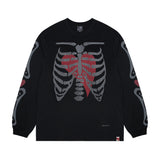 GT102 Heartbone Long Sleeve T-Shirt (BLACK)