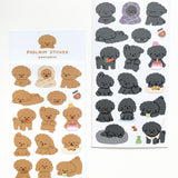 【1+1 SET】 Puppy Sticker