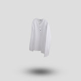 ピスヘンリーネックトップ (3color)