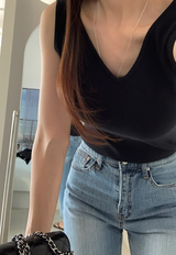 Cook Two-Way Knit Sleeveless / 4 colors
