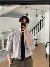Glass Easy Classic Daily Semi-Overfit Shirt