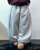 ストライプフリースワンサイドストリングアノラックニットスウェット 💙🩶🧡3COLOR