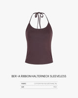 [ORIGINAL] Ber-a Ribbon Halterneck Sleeveless