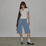 Buckle Strap Blouse