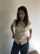 Conch puff blouse(2color)