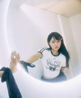 コラボレーションクロップドTシャツ - IVORY | 浜野はるき × VENHIT