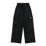 SNOWING FLEECE BANDING CARGO PANTS UNISEX (3COLOR)