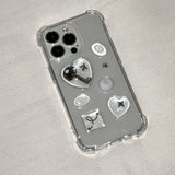 [made]silver charms ver resin phone case 