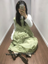 YWD チュールロングドレス (3color)