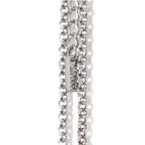 LMN Anderson reversible cross necklace (silver)