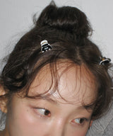 [2 set] Combi Mini Claw pin (Black) 