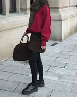 Work Corduroy Pocket Skort Pants