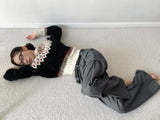 Nordic Jacquard Round Knitwear