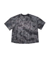 (W) Sorona Marble Dot Symbol Crop T-Shirt (Aurora)