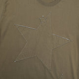 Layered スター ウォッシュドトップス (3color)