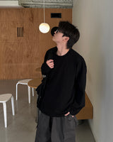 Supima long sleeve(Black)