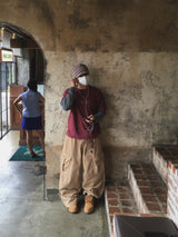 Utility Balloon Cargo Pants 4C