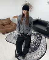 Kael Button Fly Curved Pants