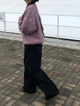 Earls Bokashi Round Thick Loose Fit Knit