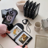plumpily heart collect book / black&purple