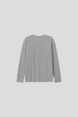 レイヤードラウンドウォーマーロングスリーブTシャツ (4color) (No.1003)