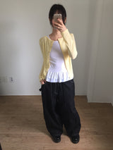 Summer Stitch Balloon Denim (2color)