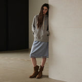 Stitch Hoodie_Melange Grey