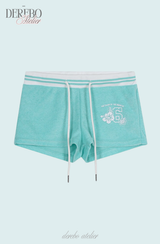 Tarry Pink Mini Short Pants
