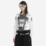 Holy Cross Lettering Long Sleeve