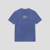 PARAGRAPH PIGMENT-DYED T SHIRT - BLUE