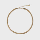 BOLD SNAKE CHAIN NECKLACE (2 COLOR)