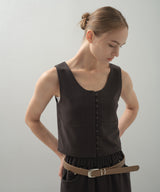 Knit Texture Top_Charcoal