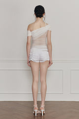 MARIA TOP light grey