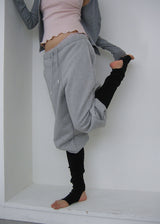 KNEE WARMER SWEAT PANTS