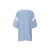 デビルキャットTシャツ ブルー