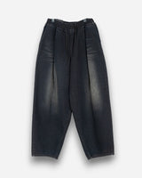 BlueBlack Balloon Denim Pants